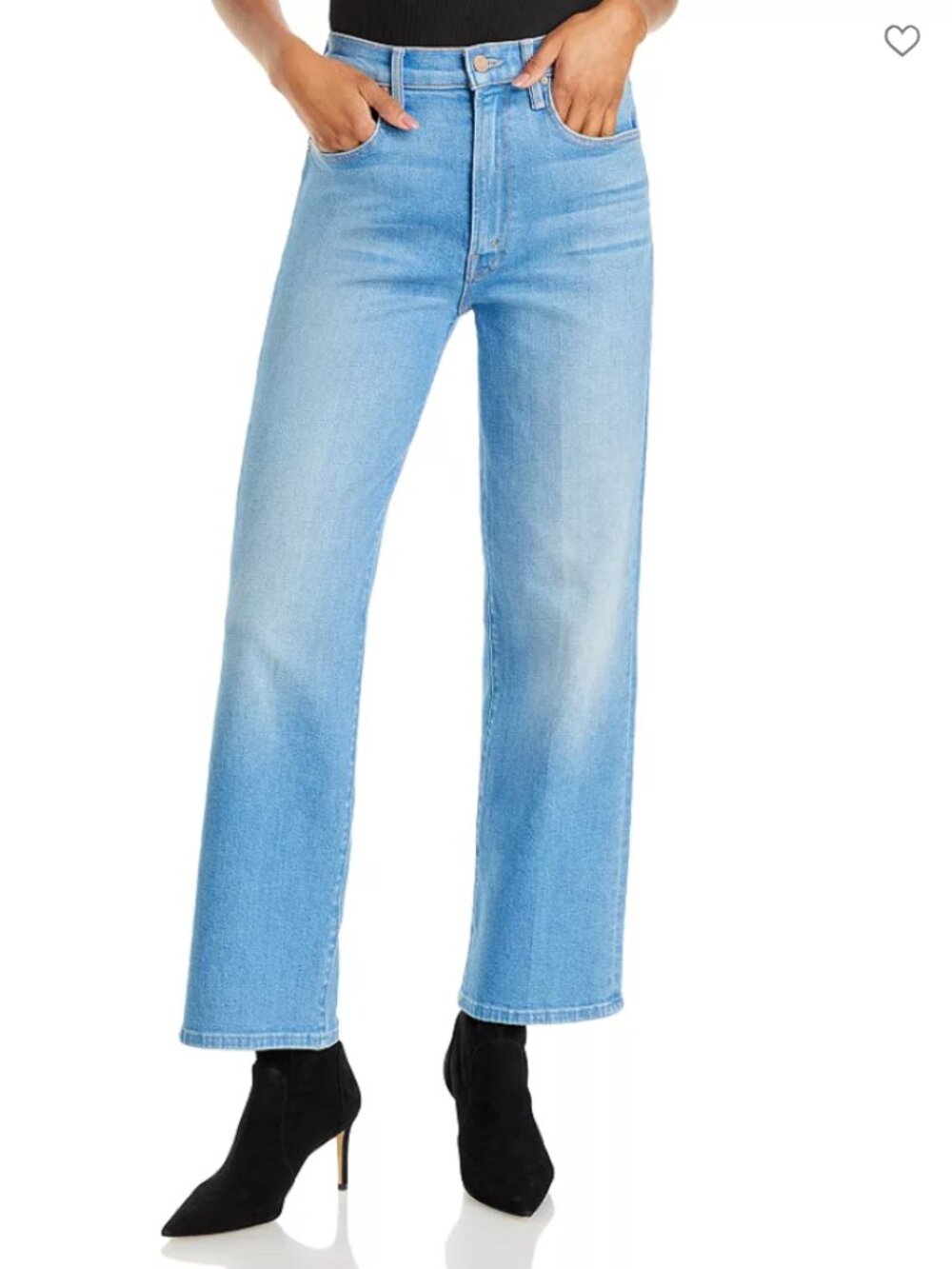 The Rambler High Rise Ankle Straight Jeans in Going Dutch - Size 27
